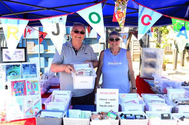 Chard & Ilminster News: John Hayes and Nicky Goad from Karjo Cards