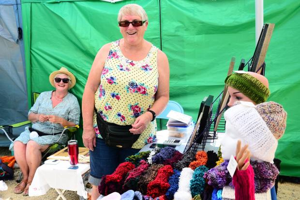Chard & Ilminster News: Debbie Stayt and Pauline McCaig-Scott from Tuxedo Cat and Crafty Fox