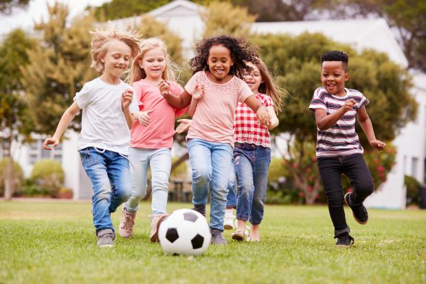 Chard & Ilminster News: A generic stock photo of kids playing football. See PA Feature FAMILY Casey Stoney. Picture credit should read: Alamy/PA. WARNING: This picture must only be used to accompany PA Feature FAMILY Casey Stoney.