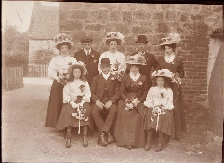 Collection of photographs shows village life in the early 20th century 