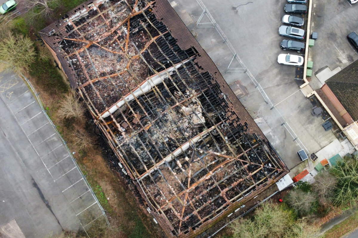 Aftermath of Chard fire in resident's photos | Chard & Ilminster News - Vimarsana News