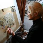 Self-taught artist's photographic tiger drawing in for 'Oscars of Wildlife Art'