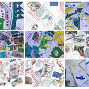 ART: Collage maps. Pic: YOU&ME Architecture