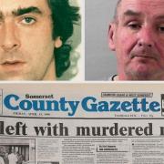 BEHIND BARS: John Cannan (left) and Michael Corns (right) received long sentences for their crimes