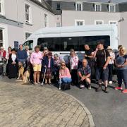 TRIP: Somerset Sight hosted a day out for their service users in Teignmouth