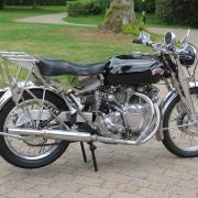 SOLD: The Vincent Rapide, which sold for more than £27,000