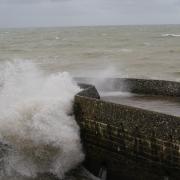 STORM EUNICE: Yesterday's weather caused widespread disruption (Image: Adam Davy, PA Wire)