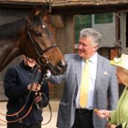 The Queen with racing trainer Paul Nicholls
