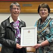 Catherine Bacon (left) is one of the newest Honoured Citizens