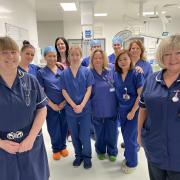 The team at Yeovil Hospital