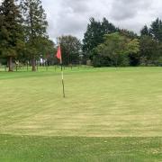 One of the greens at Cricket St Thomas GC