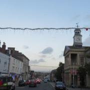 Chard is ready for the Christmas lights switch-on event