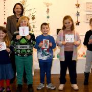 The children's cards will be on sale at the Ilminster Arts Centre