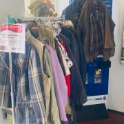 Coats have been donated to Ilminster Library too