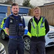 Police officers also carried out reassurance patrols in the rural areas