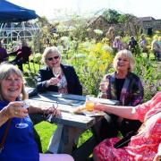 A photo from a previous coffee morning organised by Angie Blackwell in aid of Macmillan