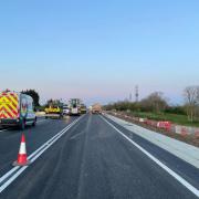 Works on the A303 started last week (Friday, April 19)