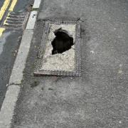 The town council contacted Somerset Council after reports of a collapsed manhole