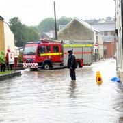 Flash flooding affected homes and businesses in Ditton Street in July 2017.