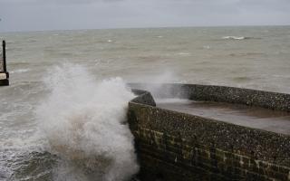STORM EUNICE: Yesterday's weather caused widespread disruption (Image: Adam Davy, PA Wire)