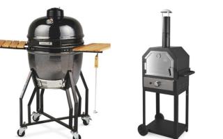 7 BBQs and pizza ovens to upgrade your garden for 2022 (Aldi/Canva)