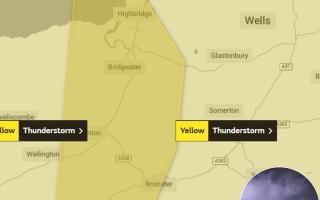 Yellow thunderstorm to be expected from 12:00 pm to 8:00 pm.